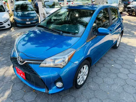 Toyota Yaris 5P 1.5L Premium Aut usado (2016) color Azul precio $227,000