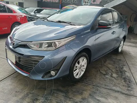 Toyota Yaris 5P 1.5L S usado (2019) color Azul precio $208,500