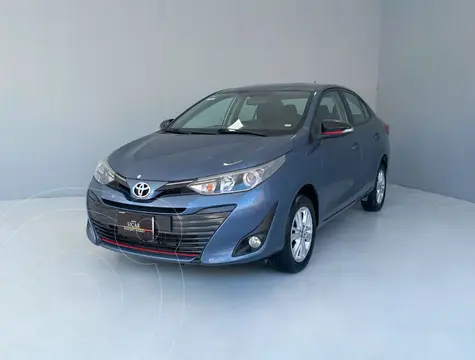 Toyota Yaris 5P 1.5L S usado (2019) color Azul Acero precio $229,000