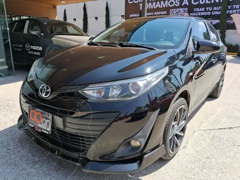 Toyota Yaris 5P 1.5L Core usado (2019) color Negro financiado en mensualidades(enganche $62,675 mensualidades desde $4,793)