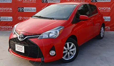 Toyota Yaris 5P 1.5L Premium Aut usado (2016) color Rojo financiado en mensualidades(enganche $23,500)