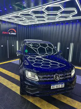 Volkswagen Amarok DC 4x4 Trendline usado (2024) color Azul Atlantico financiado en cuotas(anticipo $3.999.999)