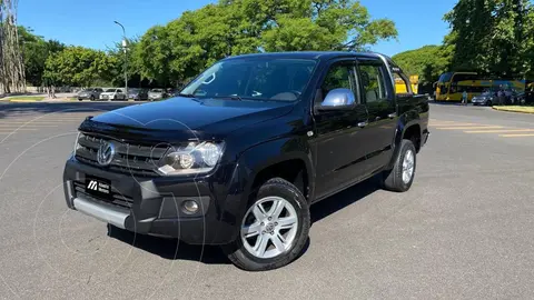 Volkswagen Amarok AMAROK 20TD 4X2 DC TRENDLINE usado (2012) color Negro precio $17.990.000