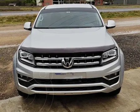 Volkswagen Amarok DC 4x4 Highline Pack (180Cv) Cuero usado (2020) color Gris precio $39.200.000