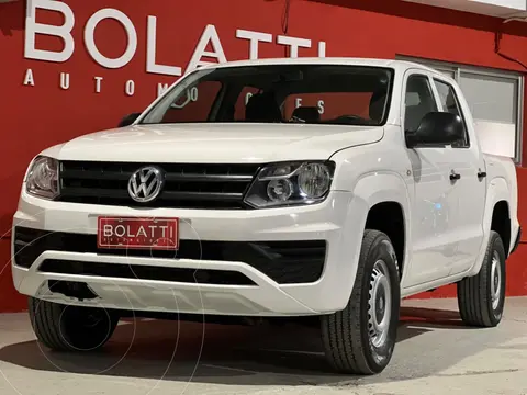 foto Volkswagen Amarok AMAROK 20TD 4X2 DC STARLINE 140HP usado (2017) color Blanco precio $6.300.000