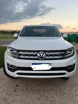 Volkswagen Amarok DC 4x2 Highline Pack (180Cv) Aut Cuero usado (2020) color Blanco Cristal precio u$s29.500