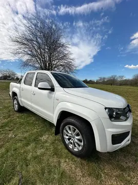 Volkswagen Amarok DC 4x4 Comfortline usado (2021) color Blanco Candy financiado en cuotas(anticipo $9.689.000 cuotas desde $369.000)