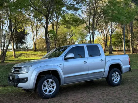 Volkswagen Amarok DC 4x2 Highline Pack (180Cv) Aut usado (2015) color Gris precio $26.000.000
