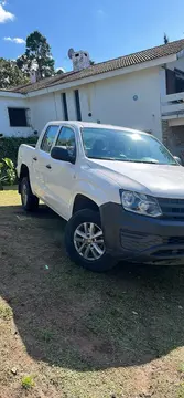 Volkswagen Amarok DC 4x4 Trendline usado (2018) color Blanco Candy precio $30.000.000