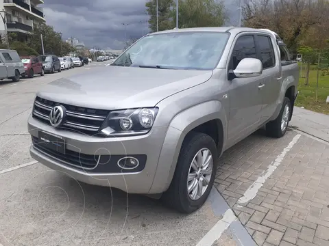 Volkswagen Amarok DC 4x4 Highline Pack (180Cv) Aut Cuero usado (2015) color Gris precio u$s22.500