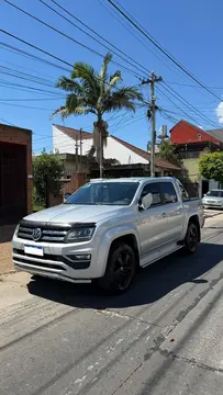 Volkswagen Amarok DC 4x4 Highline Pack (180Cv) Aut Cuero usado (2017) color Gris precio u$s24.999