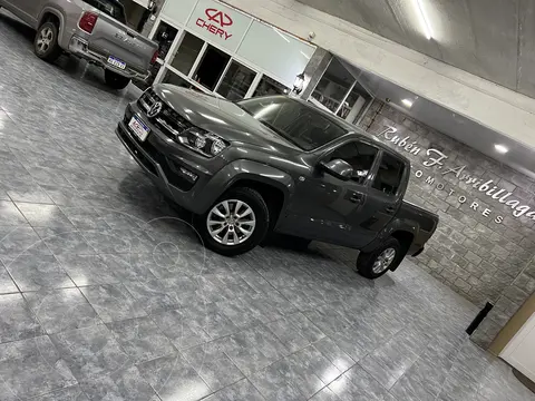 Volkswagen Amarok DC 4x4 Comfortline V6 Aut 258Cv usado (2021) color Gris Oscuro precio $37.500.000