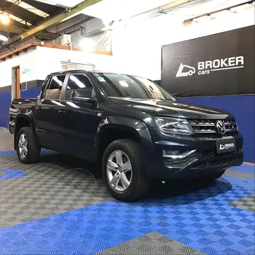 Volkswagen Amarok DC 4x4 Highline Pack (180Cv) Aut usado (2017) color Azul Starlight precio u$s25.000