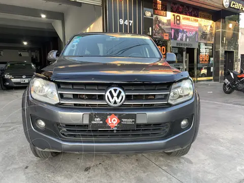 foto Volkswagen Amarok DC 4x2 Trendline (180Cv) Aut usado (2015) color Azul Starlight precio u$s17.400