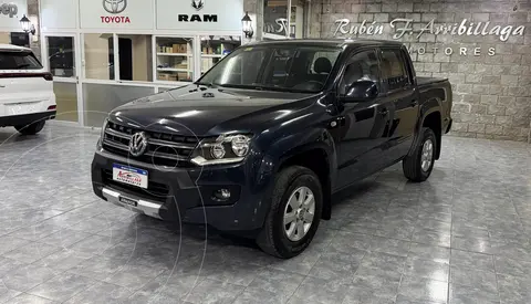 Volkswagen Amarok DC 4x4 Trendline (180Cv) usado (2013) color Azul Starlight precio $26.500.000