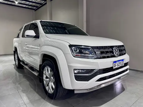 Volkswagen Amarok DC 4x4 Highline V6 Aut 258Cv usado (2022) color Blanco Candy precio $48.500.000