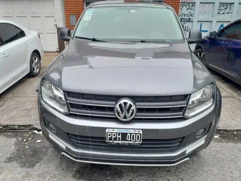 Volkswagen Amarok DC 4x4 Dark Label usado (2016) color Gris precio u$s22.500