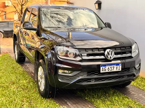 Volkswagen Amarok DC 4x4 Comfortline V6 Aut 258Cv usado (2024) color Negro Perla financiado en cuotas(anticipo $2.999.999)