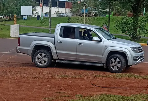 Volkswagen Amarok DC 4x4 Highline Pack (180Cv) Aut Cuero usado (2019) color Plata Reflex precio u$s36.000