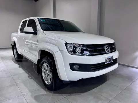 Volkswagen Amarok DC 4x2 Trendline (180Cv) usado (2014) color Blanco Cristal precio $22.900.000
