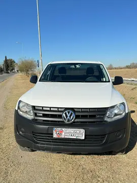 Volkswagen Amarok SC 4x2 Startline usado (2016) color Blanco precio $23.000.000