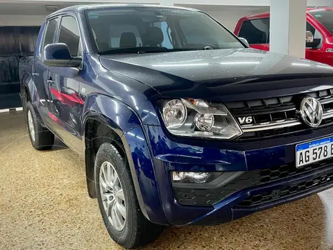 Volkswagen Amarok DC 4x4 Comfortline V6 Aut 258Cv usado (2024) color Azul Atlantico financiado en cuotas(anticipo $1.999.999)