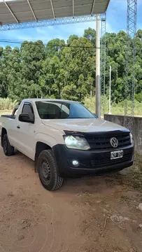 Volkswagen Amarok DC 4x2 Startline (140Cv) usado (2014) color Blanco precio u$s17.000
