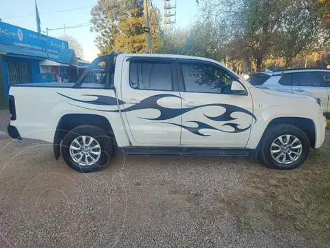 Volkswagen Amarok DC 4x4 Comfortline V6 Aut 258Cv usado (2022) color Blanco Candy financiado en cuotas(anticipo $5.000.000)