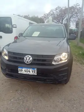 Volkswagen Amarok DC 4x2 Trendline usado (2022) color Gris Oscuro financiado en cuotas(anticipo $4.500.000)