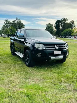Volkswagen Amarok DC 4x4 Trendline (180Cv) usado (2012) color Negro precio u$s18.000