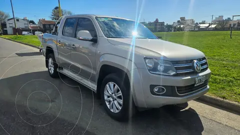 Volkswagen Amarok DC 4x4 Highline (180Cv) usado (2015) color Beige Arena precio u$s21.000