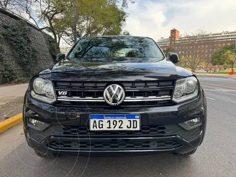 Volkswagen Amarok DC 4x4 Comfortline V6 Aut 258Cv usado (2023) color Negro financiado en cuotas(anticipo $3.500.000)