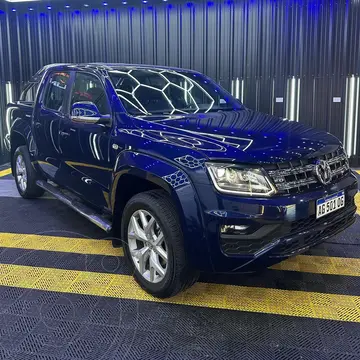 Volkswagen Amarok DC 4x4 Trendline usado (2024) color Azul Atlantico financiado en cuotas(anticipo $7.999.999)