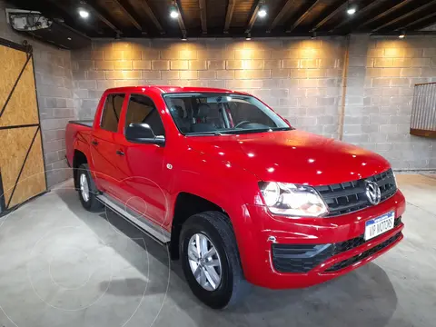 Volkswagen Amarok DC 4x2 Trendline usado (2018) color Rojo Tornado precio $27.000.000