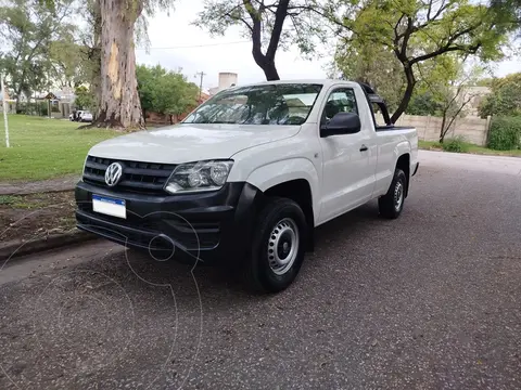 Volkswagen Amarok SC 4x2 Startline usado (2017) color Blanco Cristal precio $27.500.000