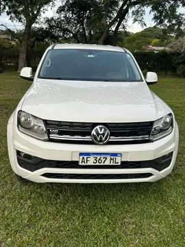 Volkswagen Amarok DC 4x4 Comfortline V6 Aut 258Cv usado (2022) color Blanco precio $40.000.000