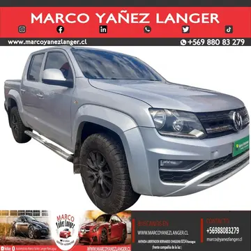 Volkswagen Amarok Trendline 4x2 usado (2018) color Plata precio $14.890.000