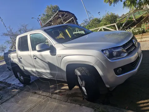 Volkswagen Amarok 2.0L Trendline 4x2 usado (2015) color Plata precio $10.500.000