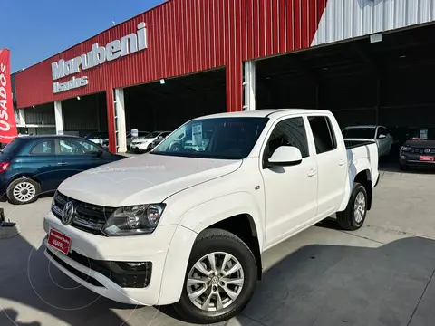 Volkswagen Amarok 2.0L Trendline 4x2 usado (2022) color Blanco financiado en cuotas(pie $3.900.000)