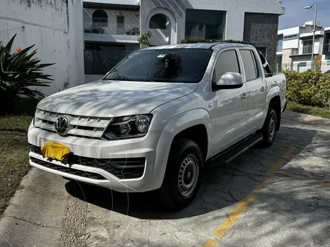 Volkswagen Amarok Entry 4x2 TDi usado (2019) color Blanco Candy precio $395,000