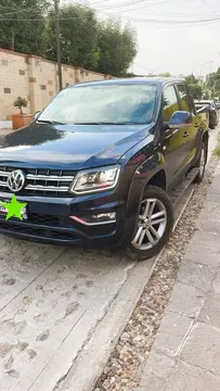 Volkswagen Amarok Highline Aut 4Motion 2.0L usado (2018) color Azul Starlight precio $480,000