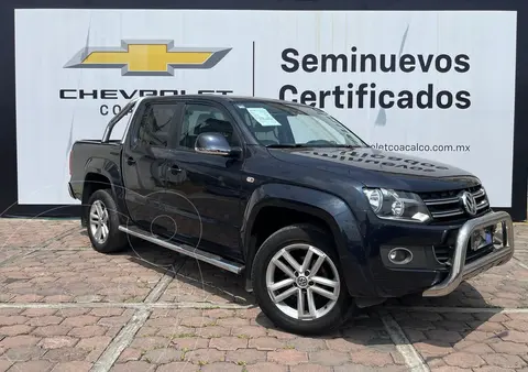 Volkswagen Amarok Highline Aut 4Motion usado (2017) color Azul precio $384,000