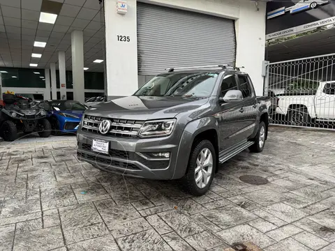 Volkswagen Amarok Highline V6 usado (2020) color Gris financiado en mensualidades(enganche $114,000 mensualidades desde $17,335)