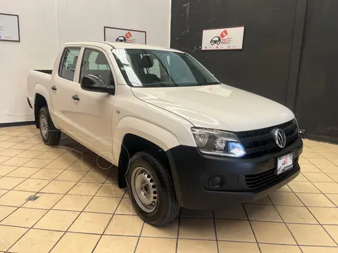 Volkswagen Amarok Entry 4x2 TDi usado (2017) color Blanco Candy financiado en mensualidades(enganche $80,439 mensualidades desde $12,169)