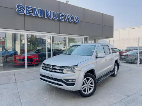 Volkswagen Amarok Highline Aut 4Motion 2.0L usado (2019) color Gris Indio financiado en mensualidades(enganche $118,000 mensualidades desde $13,120)