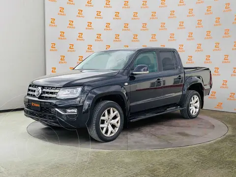 Volkswagen Amarok Highline 4x2 TDi usado (2020) color Negro financiado en mensualidades(enganche $156,375 mensualidades desde $9,226)