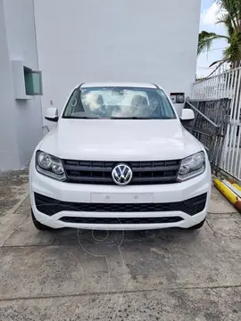 Volkswagen Amarok Trendline 4x4 TDi DUNE usado (2019) color Blanco precio $469,000
