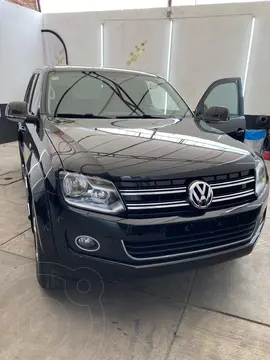Volkswagen Amarok Highline Aut 4Motion 2.0L usado (2017) color Negro Profundo precio $395,000