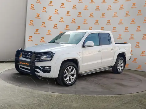 Volkswagen Amarok Highline Aut 4Motion 2.0L usado (2020) color Blanco financiado en mensualidades(enganche $120,780 mensualidades desde $14,519)