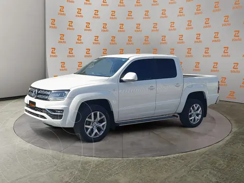 Volkswagen Amarok Highline Entry V6 usado (2023) color Blanco financiado en mensualidades(enganche $158,180 mensualidades desde $19,015)